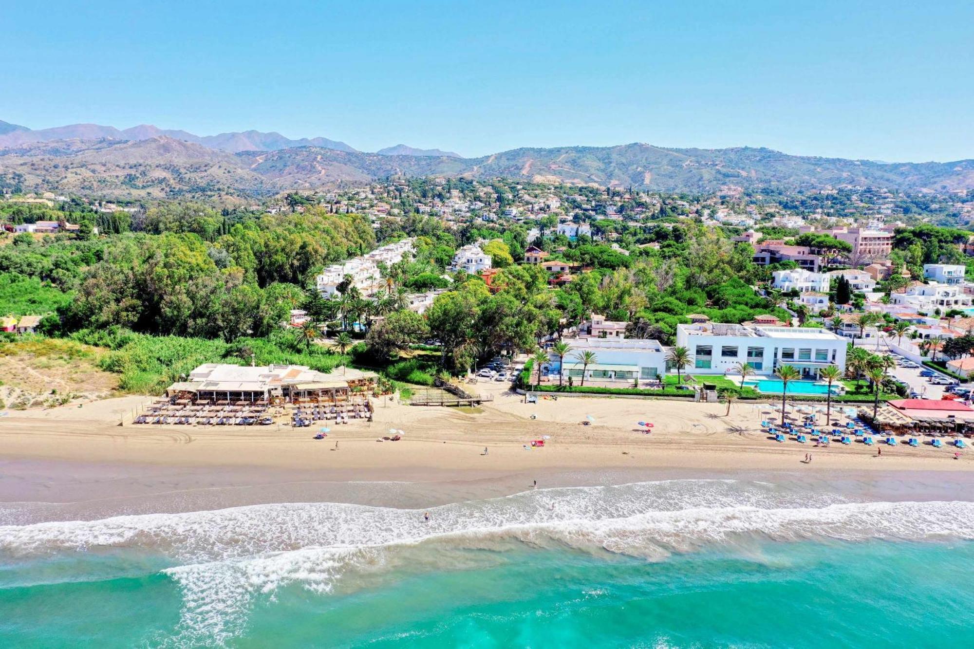 1080 Beachfront Penthouse 3 Floors Jacuzzi 2 Pools Wifi Roof Terrace Marbellac Extérieur photo