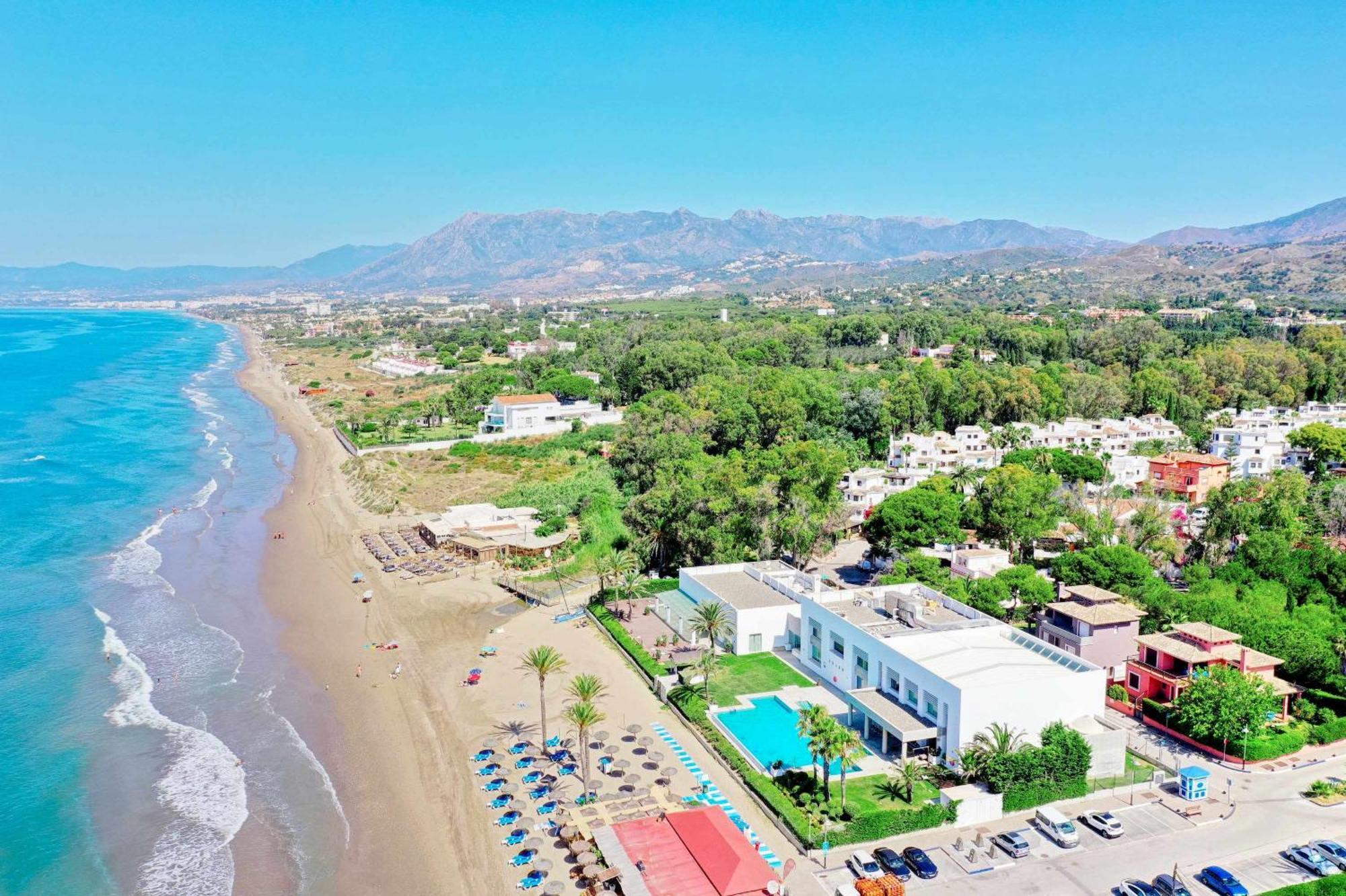 1080 Beachfront Penthouse 3 Floors Jacuzzi 2 Pools Wifi Roof Terrace Marbellac Extérieur photo